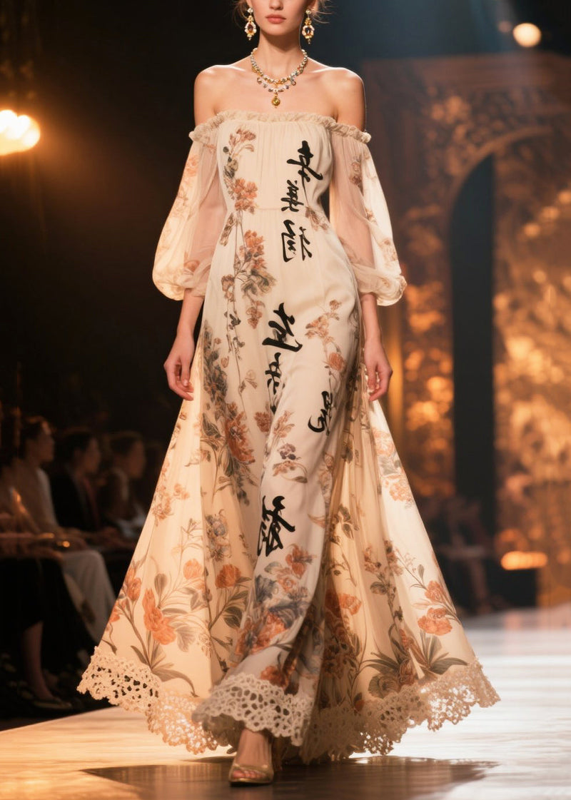 A Vintage Style Dress with Delicate Timeless Details