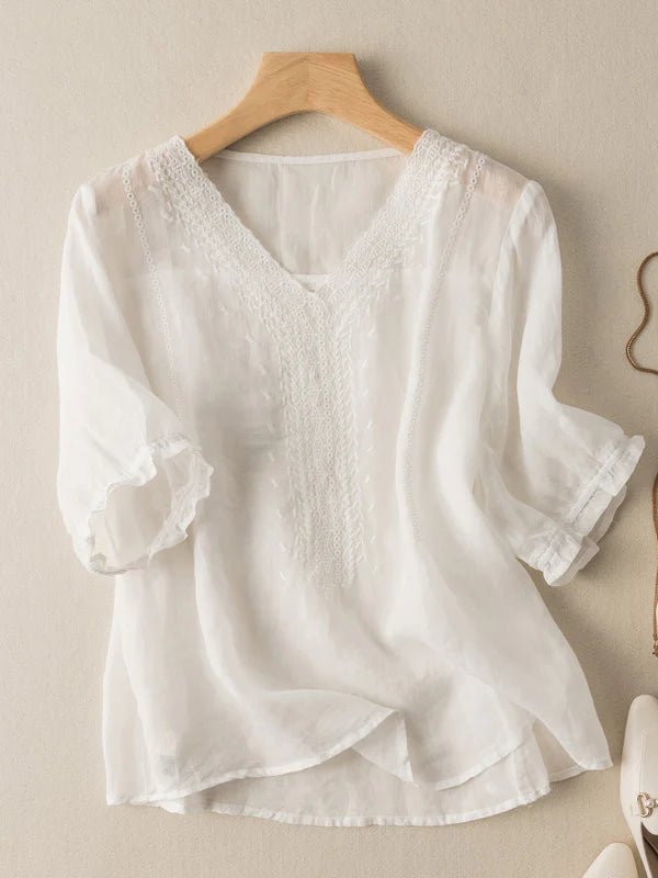 Vintage Inspired Top with a Contemporary Edge