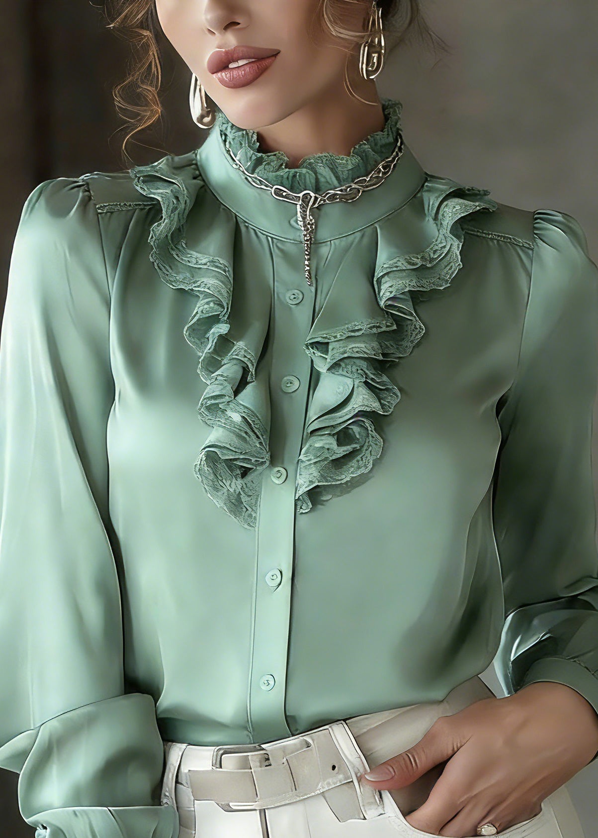 Vintage Inspired Shirt with a Contemporary Edge