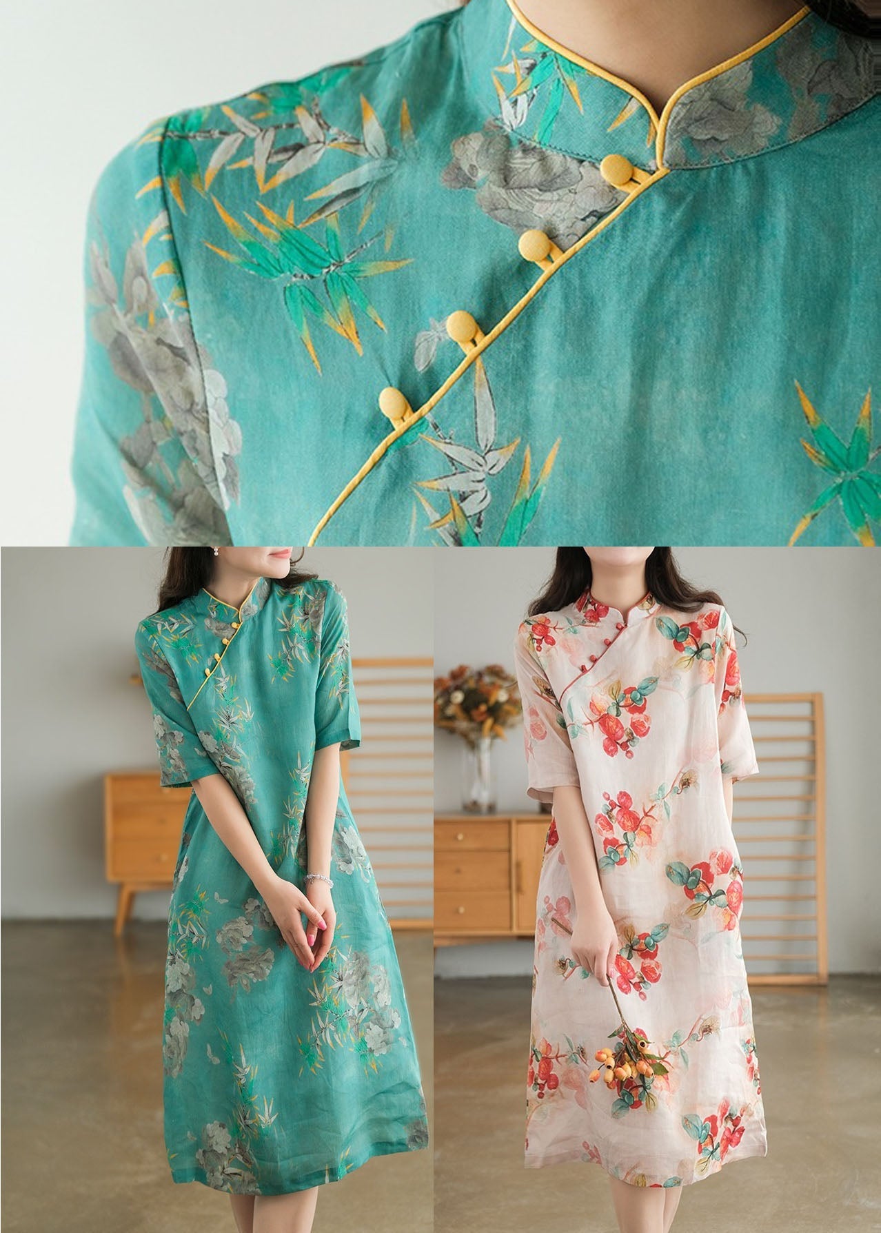 Classic Vintage Dress with a Flattering Fit