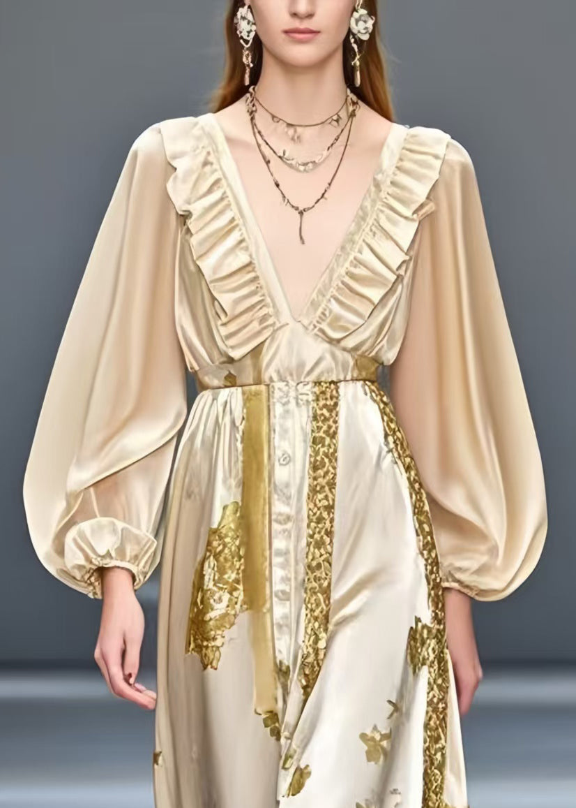 A Vintage Style Dress with Delicate Timeless Details
