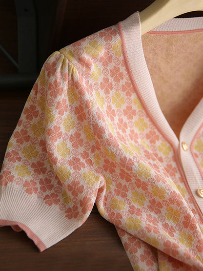 Classic Vintage Cardigan with a Flattering Fit