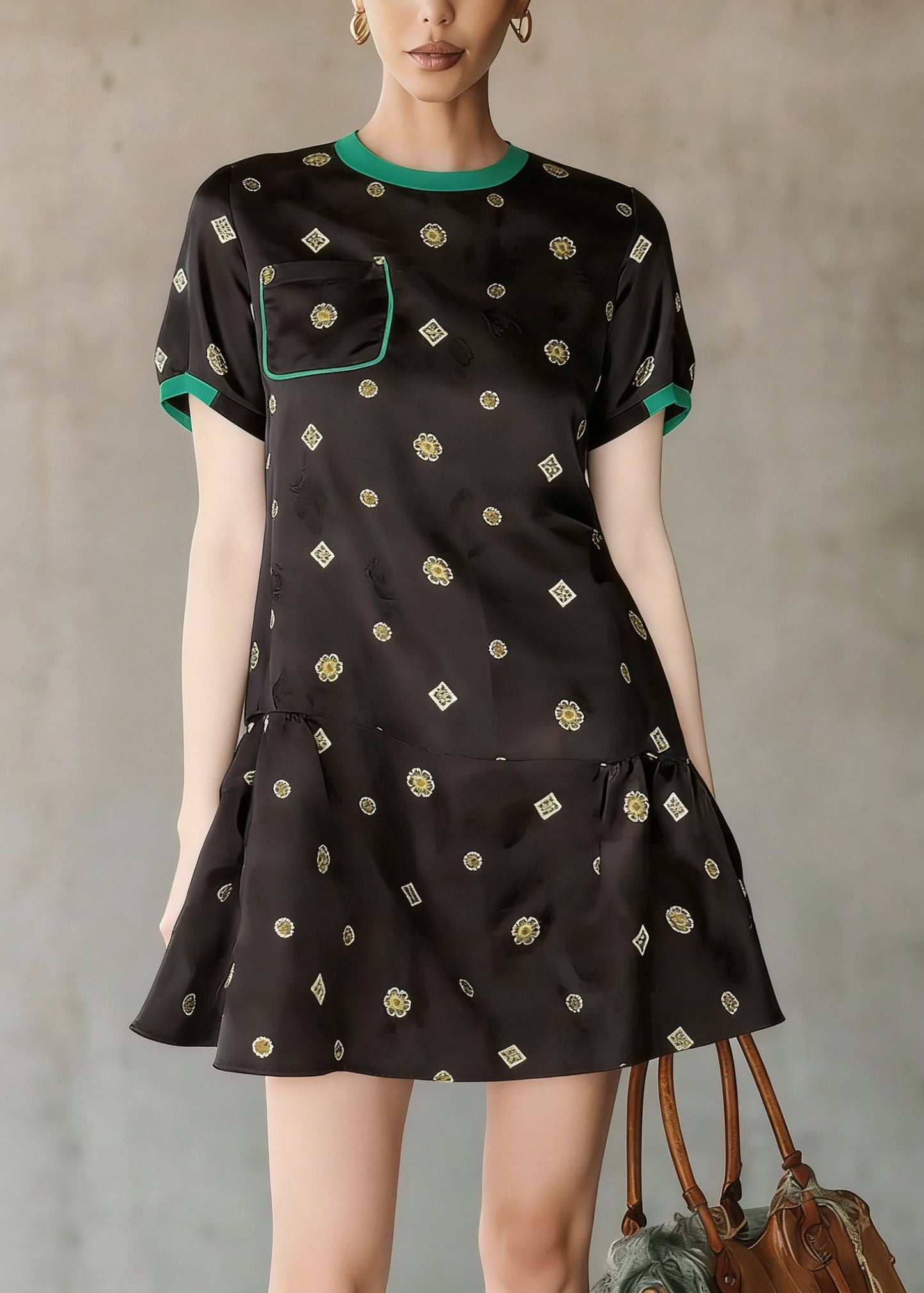 A Vintage Style Dress with Delicate Timeless Details