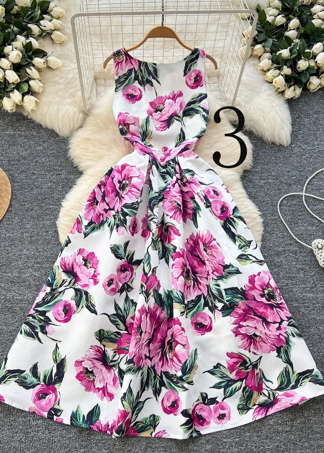 A Vintage Style Dress with Delicate Timeless Details