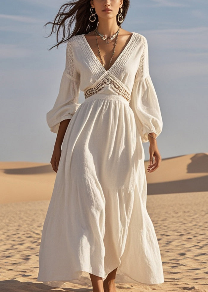 A Vintage Style Dress with Delicate Timeless Details