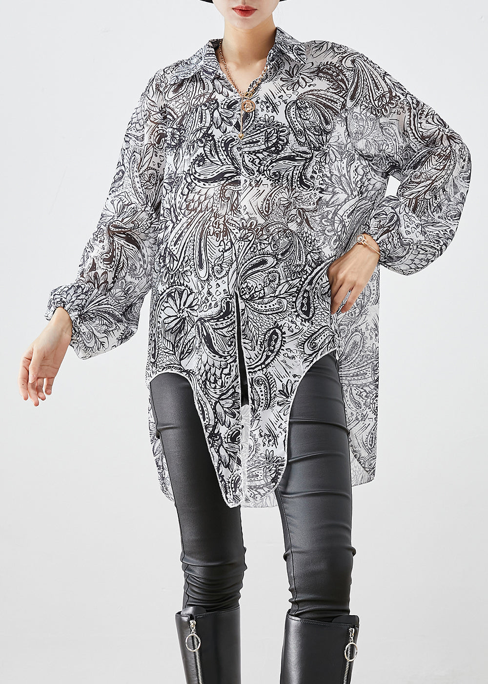 A Vintage Style Shirt with Delicate Timeless Details