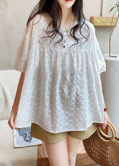 A Vintage Style Shirt with Delicate Timeless Details