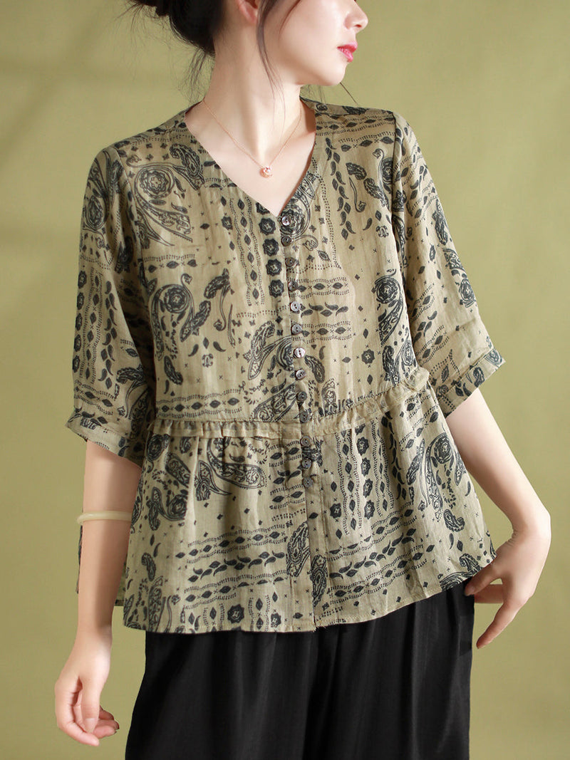 Classic Vintage Shirt with a Flattering Fit