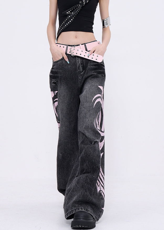 A Vintage Style Pants with Delicate Timeless Details