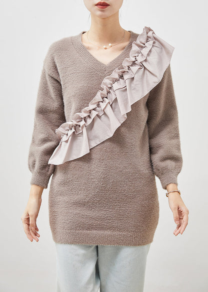 A Vintage Style Sweater with Delicate Timeless Details