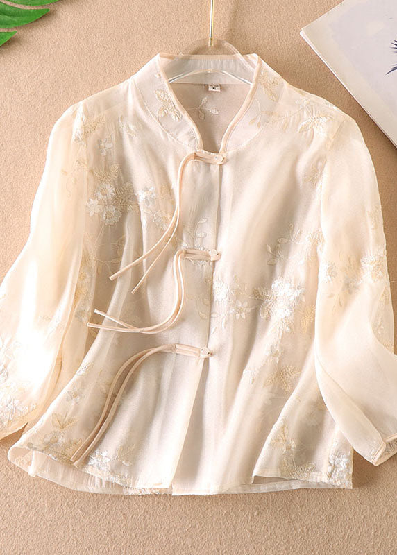 A Vintage Style Shirt with Delicate Timeless Details
