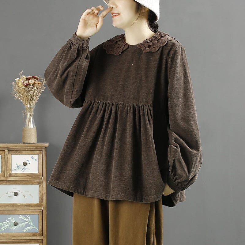 A Vintage Style Sweater with Delicate Timeless Details