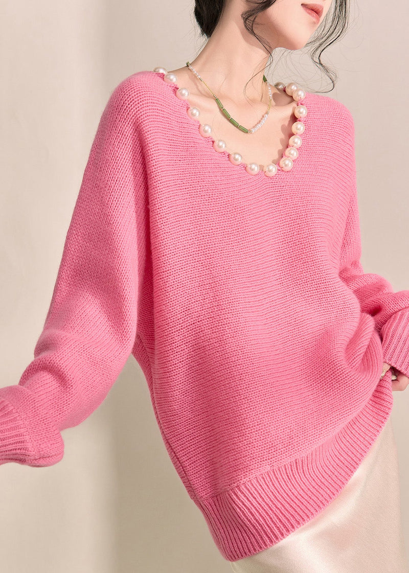 A Vintage Style Sweater with Delicate Timeless Details