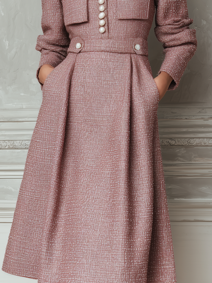 A Vintage Style Dress with Delicate Timeless Details