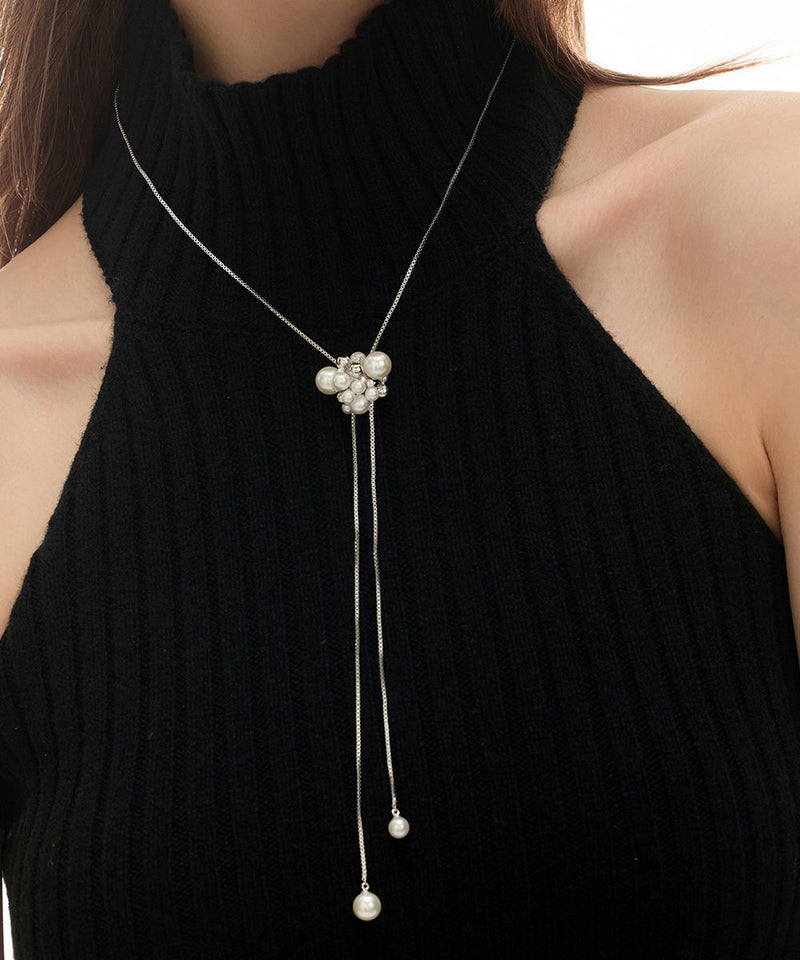 Vintage Handmade Pearl Necklace