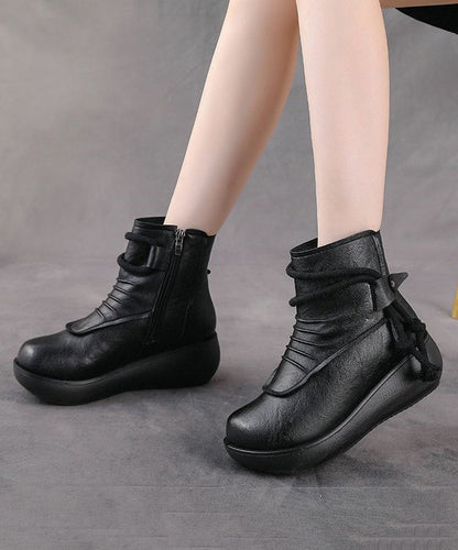 Chic Orthopedic Boots with Unique Design