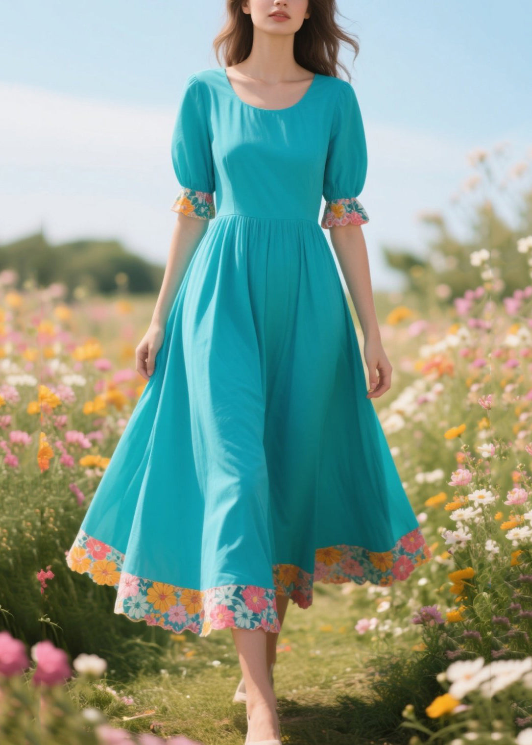 Well Tailored Dress with a Graceful Silhouette