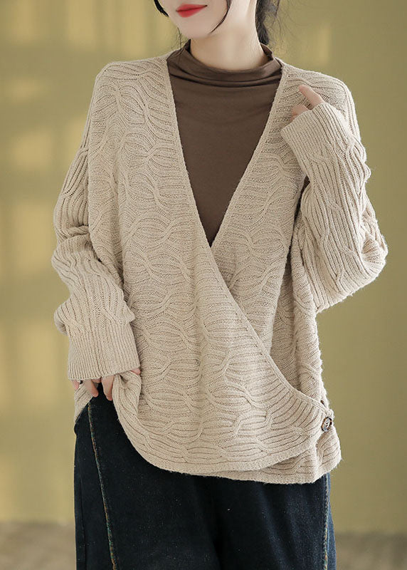 A Vintage Style Sweater with Delicate Timeless Details