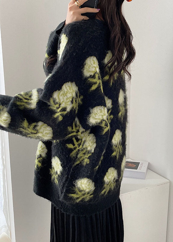 A Vintage Style Sweater with Delicate Timeless Details