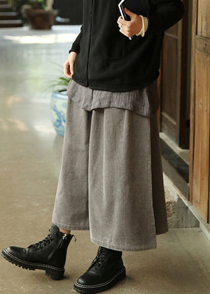 A Vintage Style Pants with Delicate Timeless Details