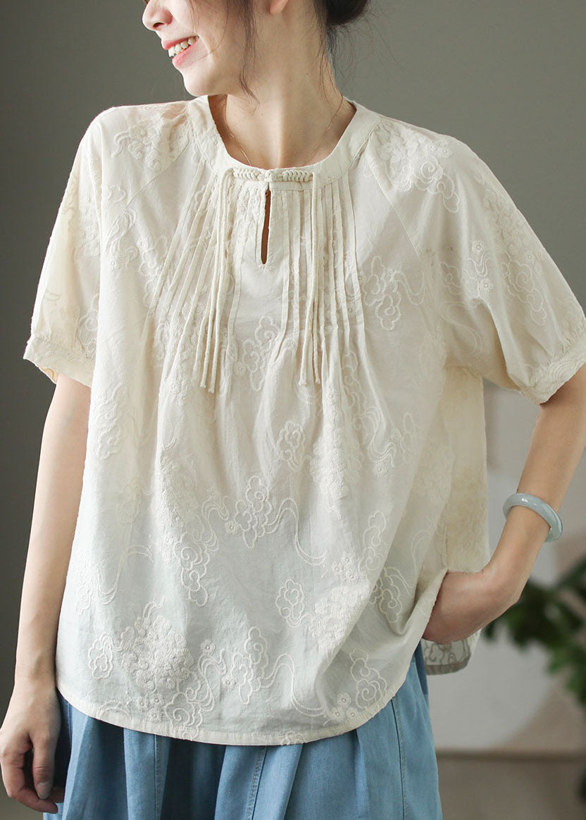 A Vintage Style Top with Delicate Timeless Details