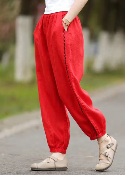 A Vintage Style Pants with Delicate Timeless Details