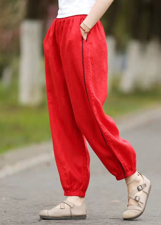 A Vintage Style Pants with Delicate Timeless Details