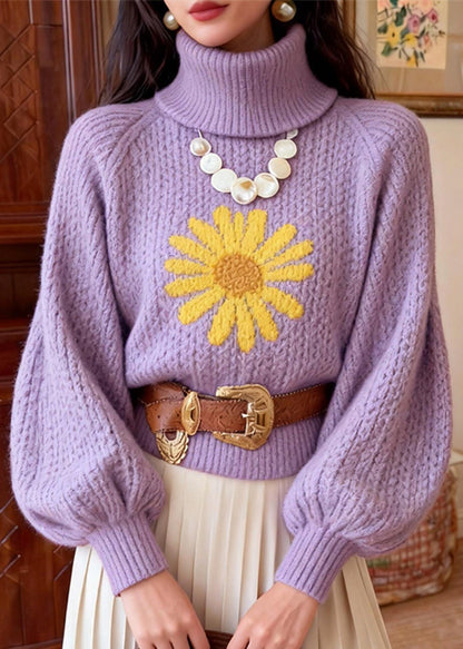 A Vintage Style Sweater with Delicate Timeless Details