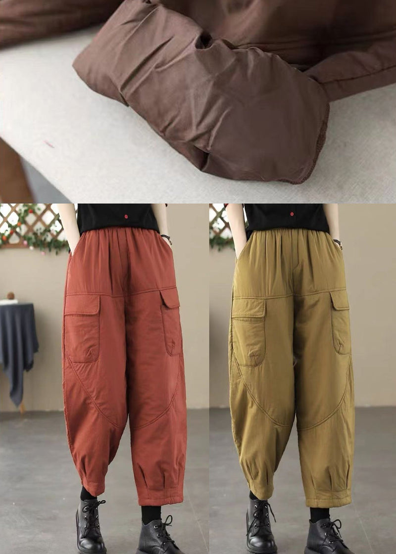 A Vintage Style Pants with Delicate Timeless Details