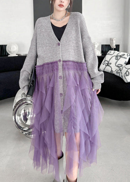 Well Tailored Cardigan with a Graceful Silhouette