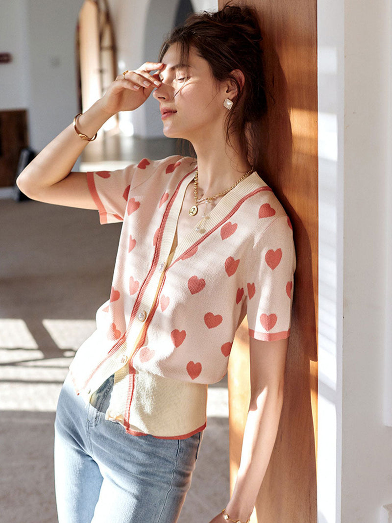 Vintage Inspired Cardigan with a Contemporary Edge
