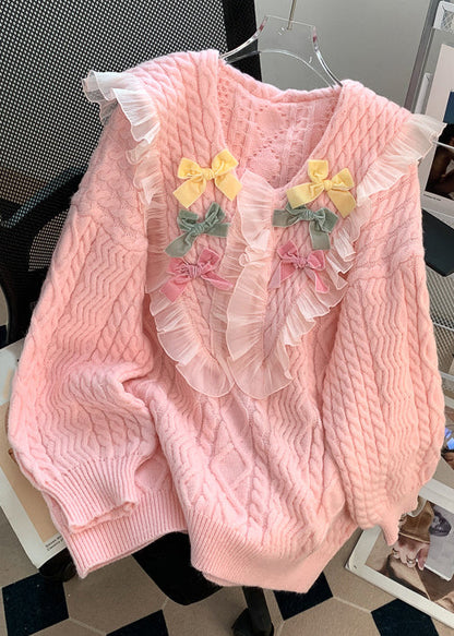 Vintage Inspired Sweater with a Contemporary Edge