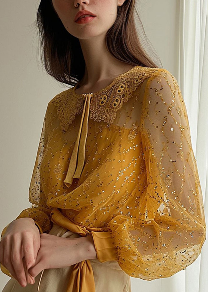 A Vintage Style Shirt with Delicate Timeless Details
