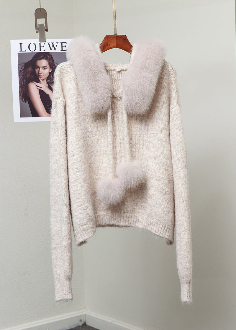 Vintage Inspired Sweater with a Contemporary Edge