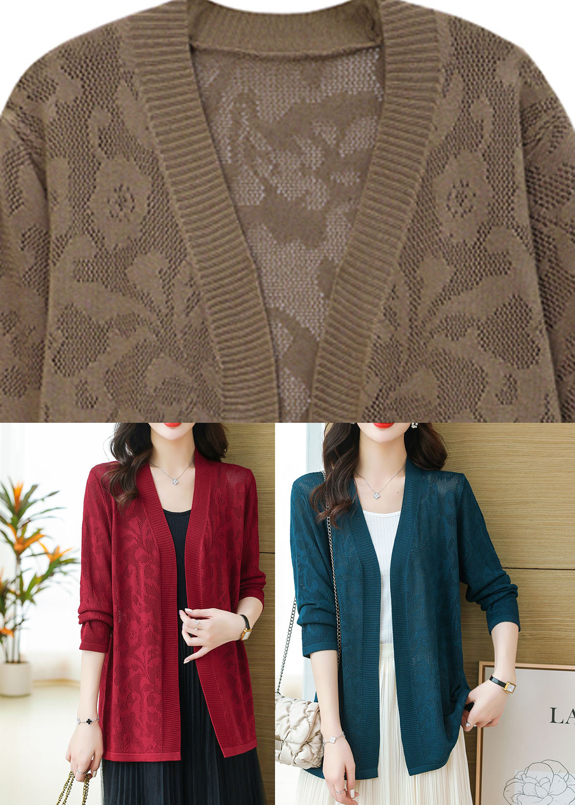 Beautifully Finished Cardigan in a Timeless Design