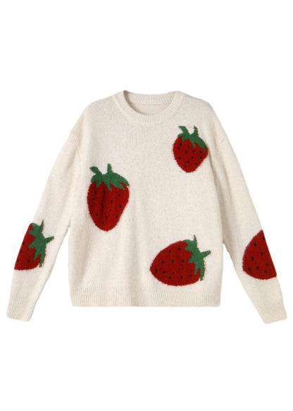 A Vintage Style Sweater with Delicate Timeless Details