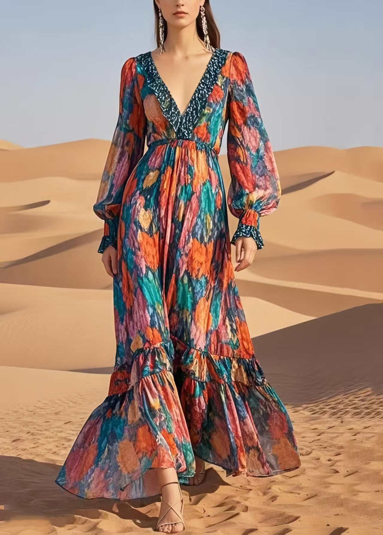 Classic Vintage Dress with a Flattering Fit