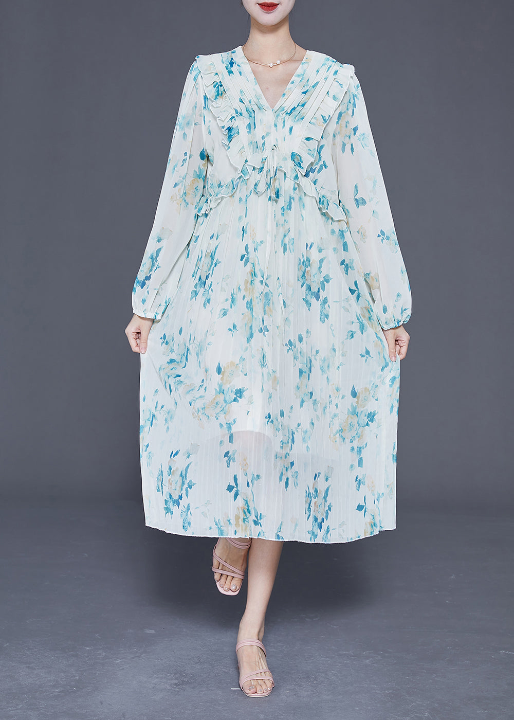 A Vintage Style Dress with Delicate Timeless Details