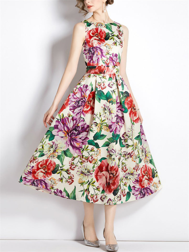 Classic Vintage Dress with a Flattering Fit