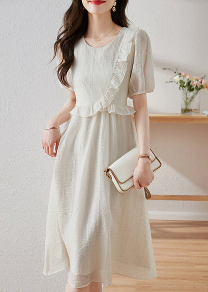 A Vintage Style Dress with Delicate Timeless Details