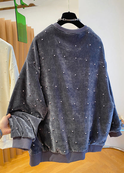 A Vintage Style Pullover with Delicate Timeless Details
