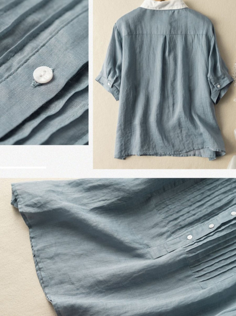 Vintage Inspired Blouse with a Contemporary Edge
