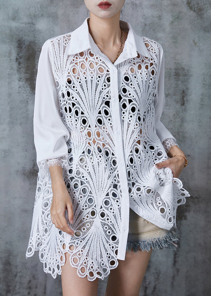 A Vintage Style Shirt with Delicate Timeless Details