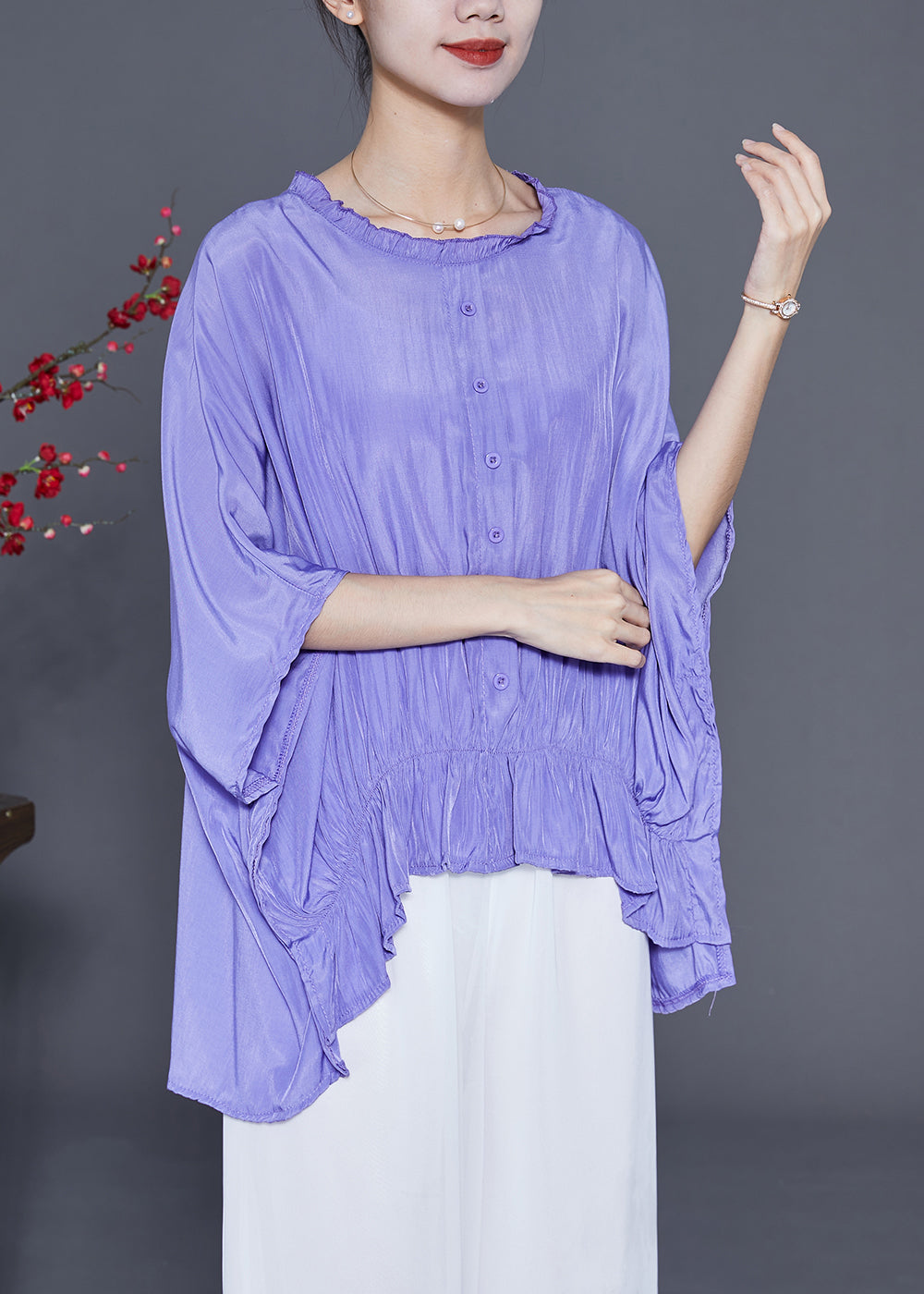 A Vintage Style Shirt with Delicate Timeless Details