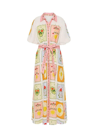 Classic Vintage Dress with a Flattering Fit