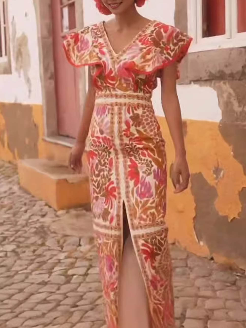 A Vintage Style Dress with Delicate Timeless Details