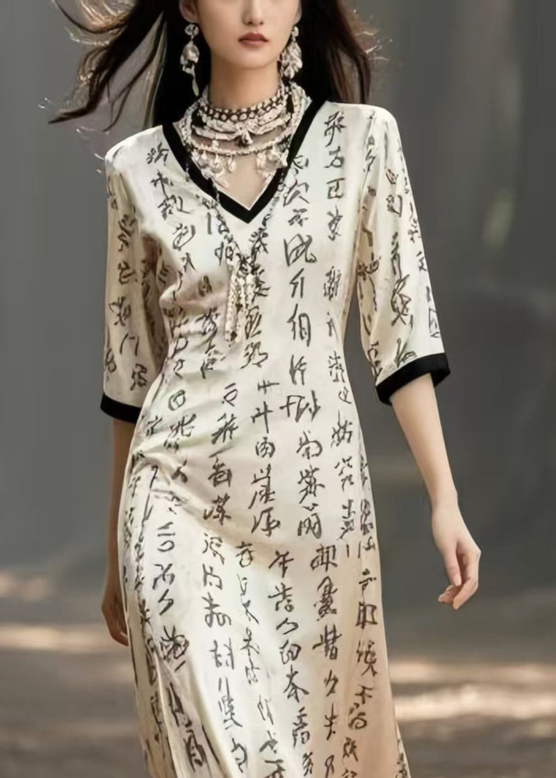 A Vintage Style Dress with Delicate Timeless Details