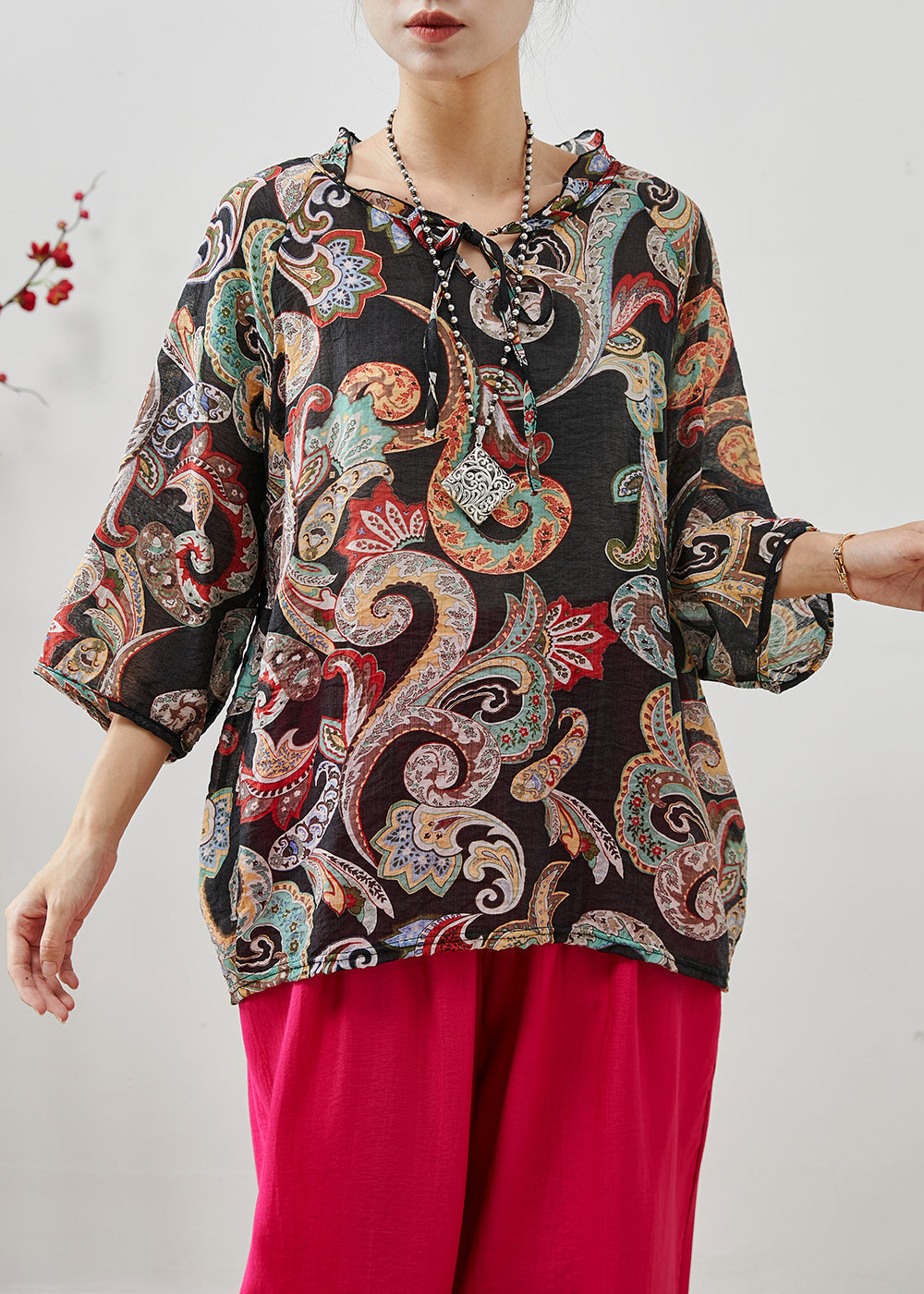 Gracefully Styled Blouse for Any Occasion