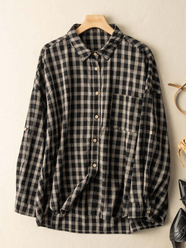 A Vintage Style Shirt with Delicate Timeless Details