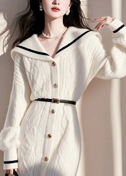 A Vintage Style Sweater with Delicate Timeless Details